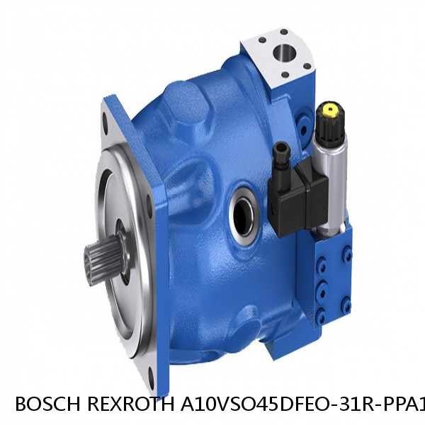 A10VSO45DFEO-31R-PPA12G8 BOSCH REXROTH A10VSO VARIABLE DISPLACEMENT PUMPS