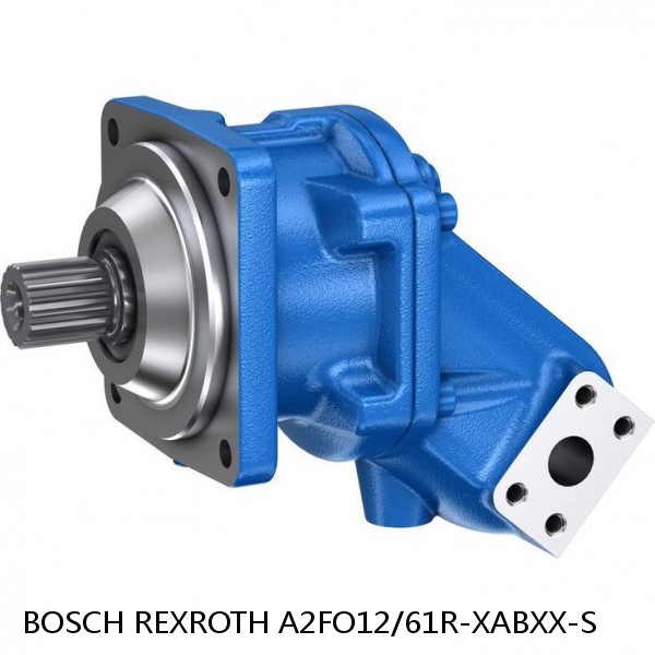 A2FO12/61R-XABXX-S BOSCH REXROTH A2FO FIXED DISPLACEMENT PUMPS
