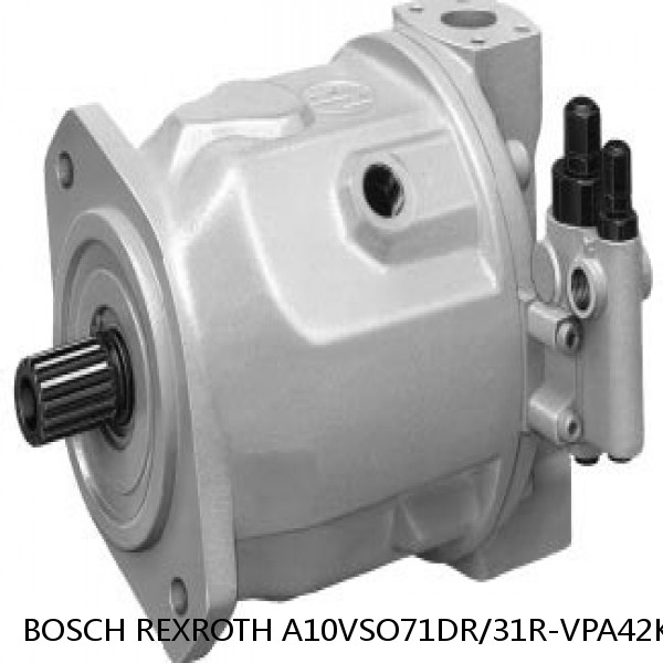 A10VSO71DR/31R-VPA42K01 BOSCH REXROTH A10VSO VARIABLE DISPLACEMENT PUMPS