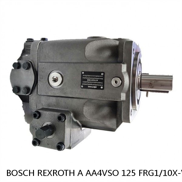 A AA4VSO 125 FRG1/10X-VKD63K02 BOSCH REXROTH A4VSO VARIABLE DISPLACEMENT PUMPS