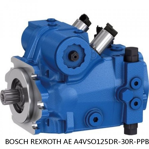AE A4VSO125DR-30R-PPB13K34 BOSCH REXROTH A4VSO VARIABLE DISPLACEMENT PUMPS