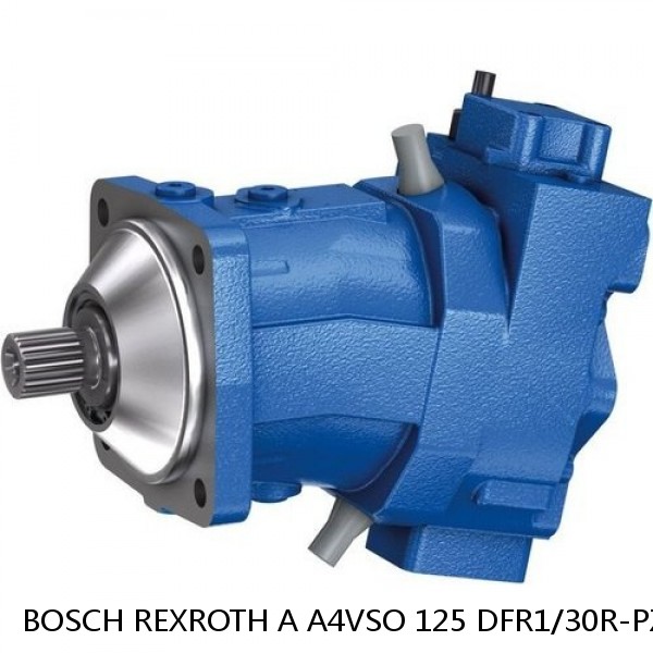 A A4VSO 125 DFR1/30R-PZB13L60-SO 86 BOSCH REXROTH A4VSO VARIABLE DISPLACEMENT PUMPS