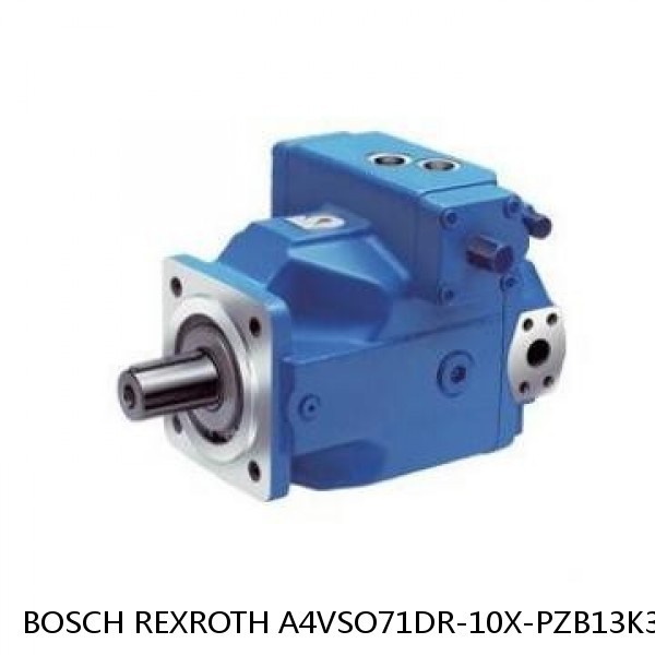 A4VSO71DR-10X-PZB13K33 BOSCH REXROTH A4VSO VARIABLE DISPLACEMENT PUMPS