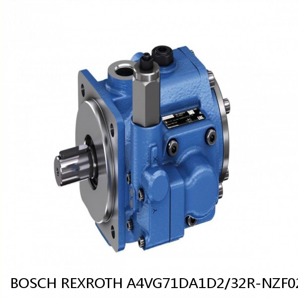 A4VG71DA1D2/32R-NZF02F041DQ-S BOSCH REXROTH A4VG VARIABLE DISPLACEMENT PUMPS #1 small image