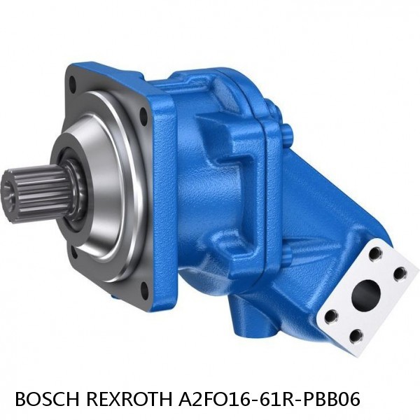 A2FO16-61R-PBB06 BOSCH REXROTH A2FO FIXED DISPLACEMENT PUMPS #1 small image