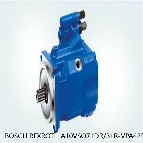 A10VSO71DR/31R-VPA42N BOSCH REXROTH A10VSO VARIABLE DISPLACEMENT PUMPS