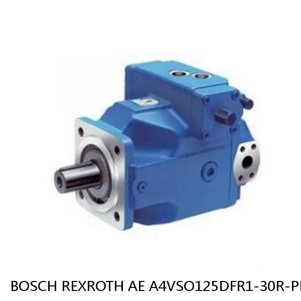 AE A4VSO125DFR1-30R-PPB13K34 BOSCH REXROTH A4VSO VARIABLE DISPLACEMENT PUMPS