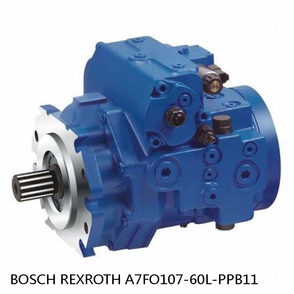 A7FO107-60L-PPB11 BOSCH REXROTH A7FO AXIAL PISTON MOTOR FIXED DISPLACEMENT BENT AXIS PUMP #1 small image