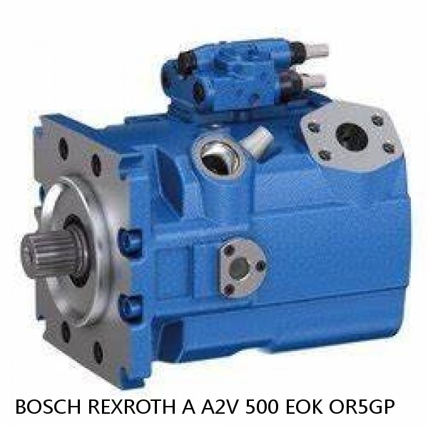 A A2V 500 EOK OR5GP BOSCH REXROTH A2V VARIABLE DISPLACEMENT PUMPS #1 small image