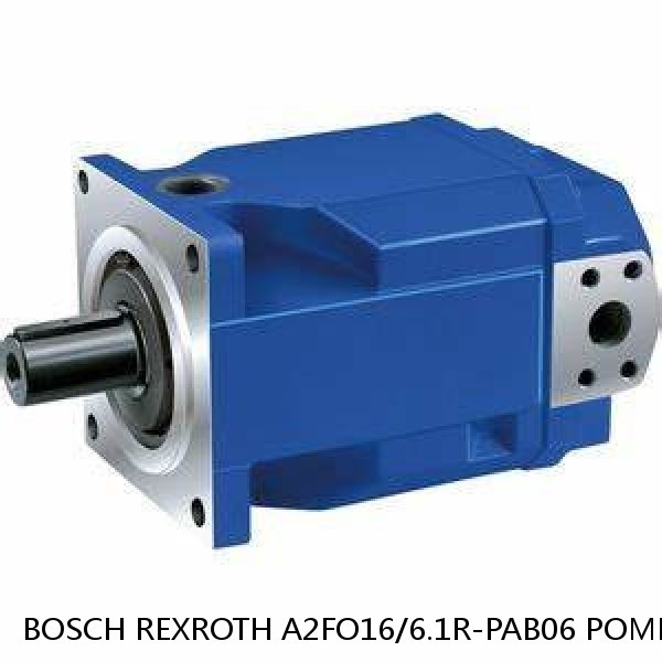 A2FO16/6.1R-PAB06 POMP BOSCH REXROTH A2FO FIXED DISPLACEMENT PUMPS #1 image