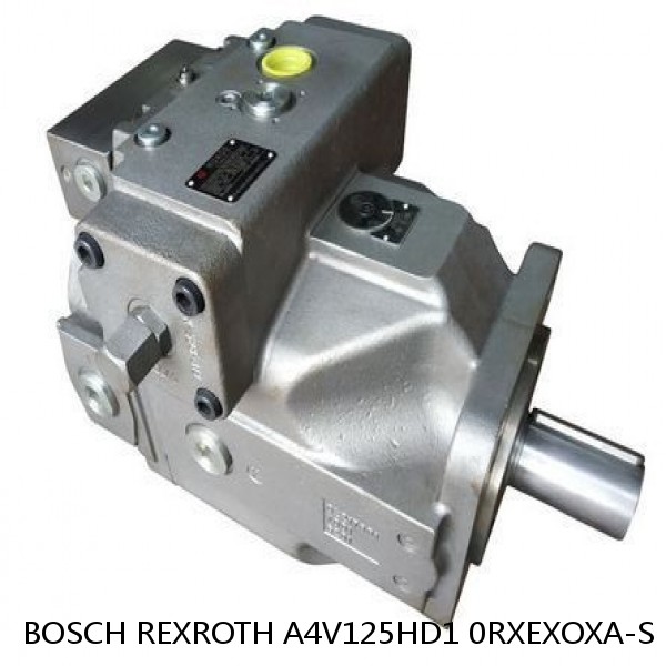 A4V125HD1 0RXEXOXA-S BOSCH REXROTH A4V VARIABLE PUMPS #1 image