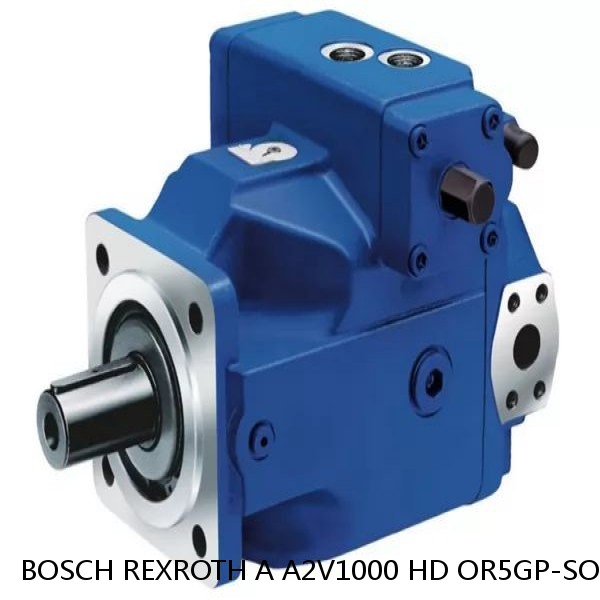 A A2V1000 HD OR5GP-SO BOSCH REXROTH A2V VARIABLE DISPLACEMENT PUMPS #1 image